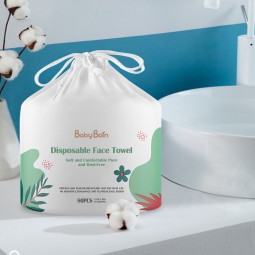 Facial Wipes Manufacturer - Ultra-thick Cotton Dry Disposable Roll Wipes Hot Selling