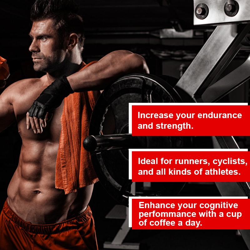 OEM Maca Energy Coffee 400g Powder Support for Energy Support and Cognition Wellness for Men Herbal Supplements