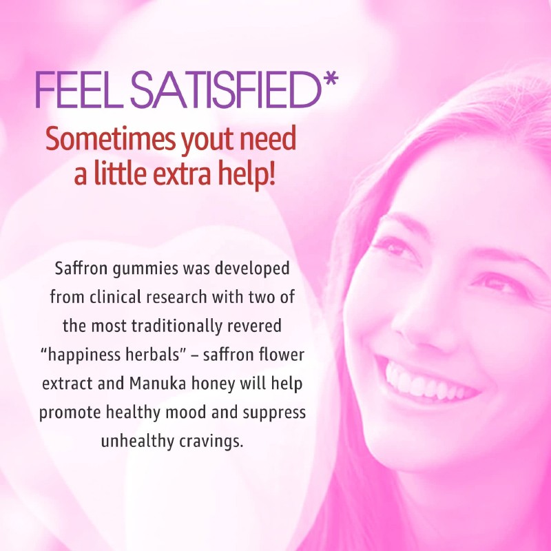 Hot Selling Body Slim Gummies with Saffron Extract for Weight Management Support Slimming Gummy for Adult Herbal Supplement