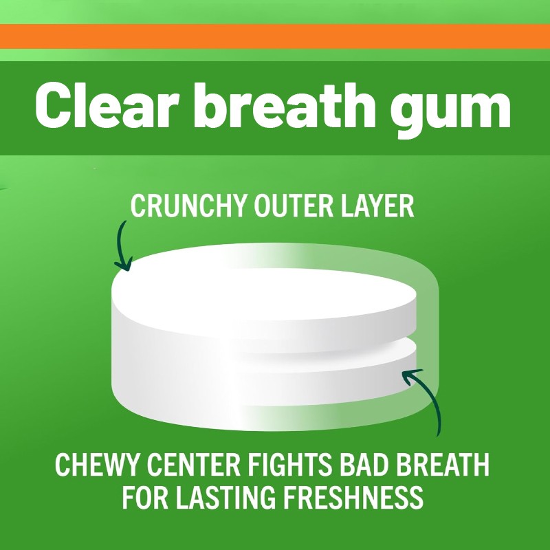 OEM Freshens Breath & Promotes Oral Cleanliness  High Energy Mints Chewing Gum  Energy Mints for Adults