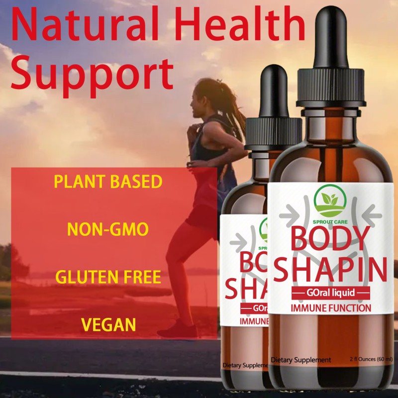 OEM High Quality Body Shaping Liquid Drops with Immune Health Function for Adult Herbal Supplement