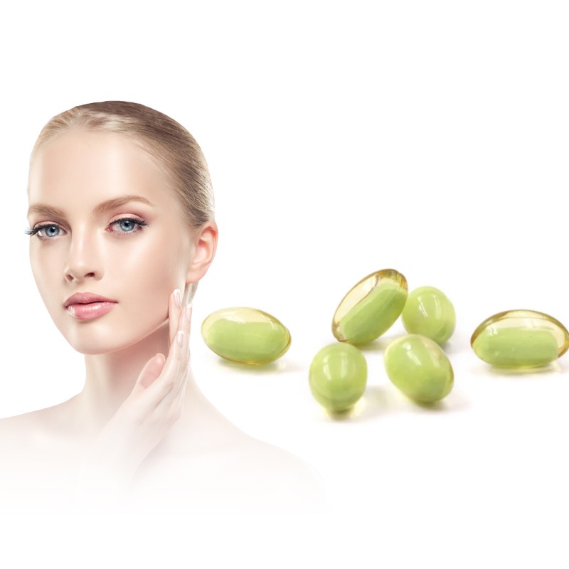 OEM Double Layer Softgel Capsules Collagen Pills Herbal Extract Organic Collagen Capsules Skin Care Diet Supplement Vitamins
