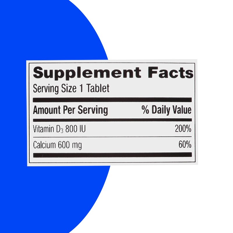 OEM Calcium Vitamin D3 Bone Capsules Highly Absorbable Calcium for Strong Bones Daily Activity Joint Support Herbal Supplements