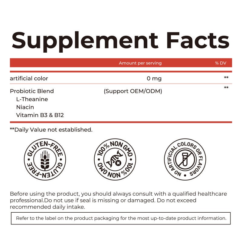 Manufactory Energy Mint Candy with Vitamin-B for Energy Support Caffeine Mint Candy Herbal Supplement