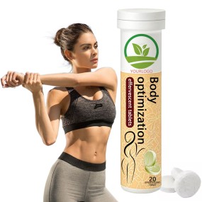Metabolism Booster Slimming Tablets Wholesale Bulk Effervescent Vitamin C Tablets White Label Detox Slimming Supplements