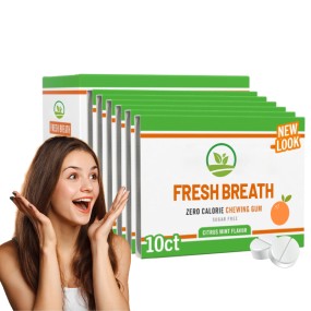 OEM Freshens Breath & Promotes Oral Cleanliness  High Energy Mints Chewing Gum  Energy Mints for Adults