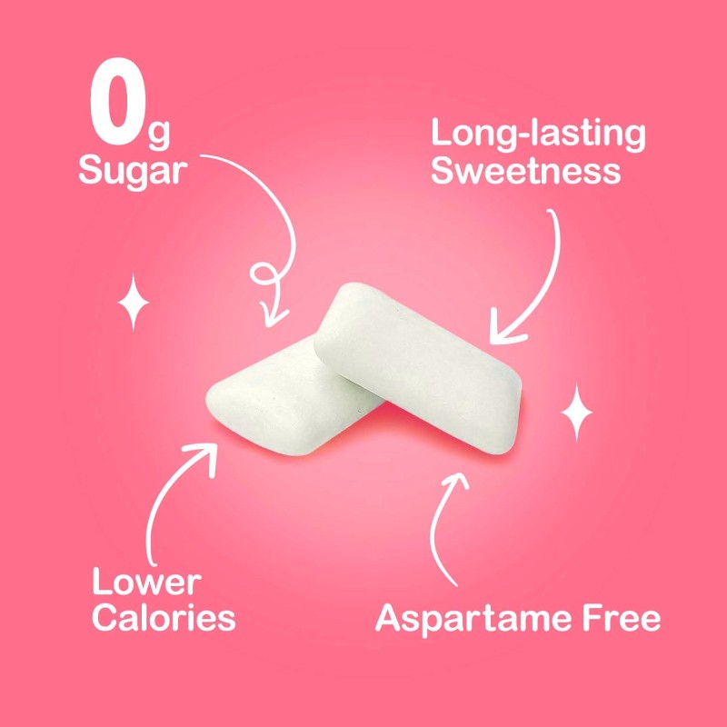OEM /ODM Sugar -Free Aspartame -Free Chewing Gum for Oral Cleanliness Breath Refreshing for Adult