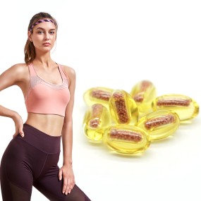 OEM Double Layer Softgel Capsules Natural Herbal Extract Vitamin Softgel Capsule Plus Oil Softgel Multifunction Slim Capsules