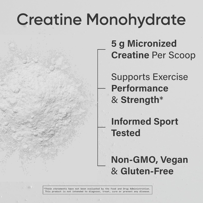 OEM Private Label Unflavored Creatine Monohydrate Fast Muscle Building Herbal Supplement for Adult Fitness