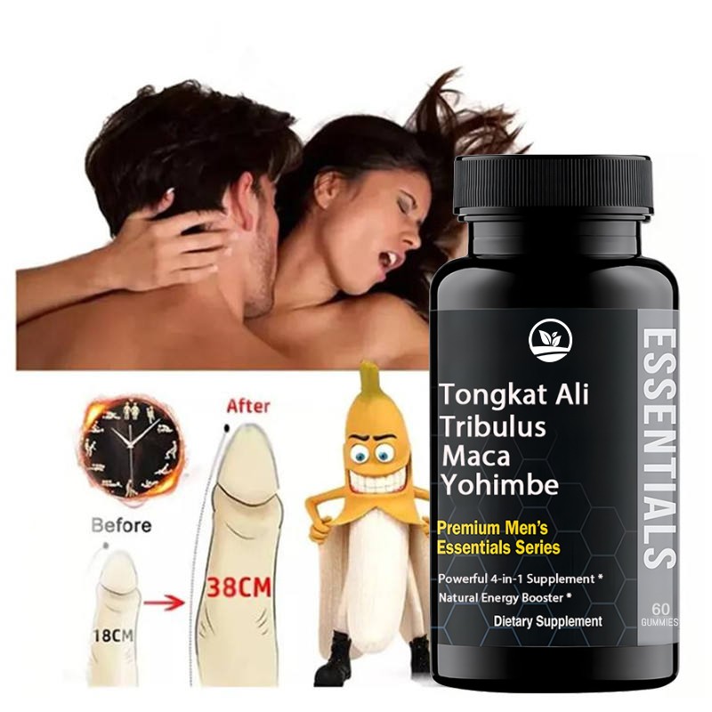 OEM Private Factory Tongkat Ali Dietary Supplement Natural Energy Booster for Adult Premium Men's Essentials Series Herbal