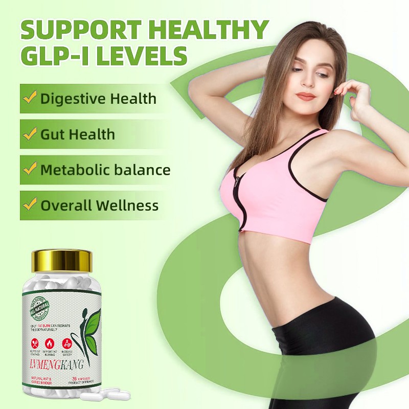 OEM Ready Ship Women's Natural Herbal Slimming Capsules Improve Metabolic Effective Fat Burner Pills Dietary Fiber Supplement