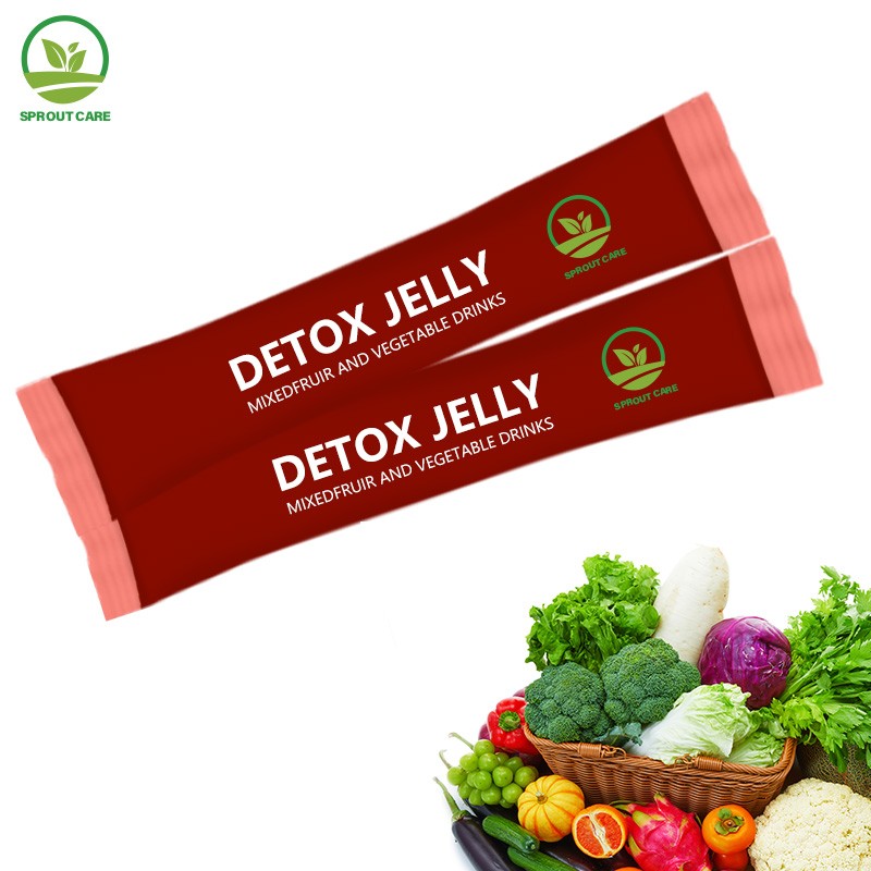 Private Label OEM Collagen Slimming Detox Jelly - Multi Flavor Enzyme Jelly for metabolism support
