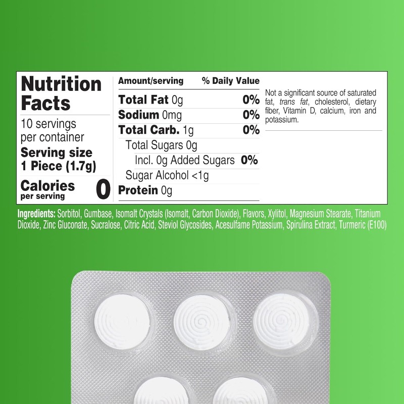 Healthy Gum Hot Selling Sugar-Free Xylitol Chewing Gum Mint Better for Teeth Oral Care OEM Private Label Box Herbal Supplements