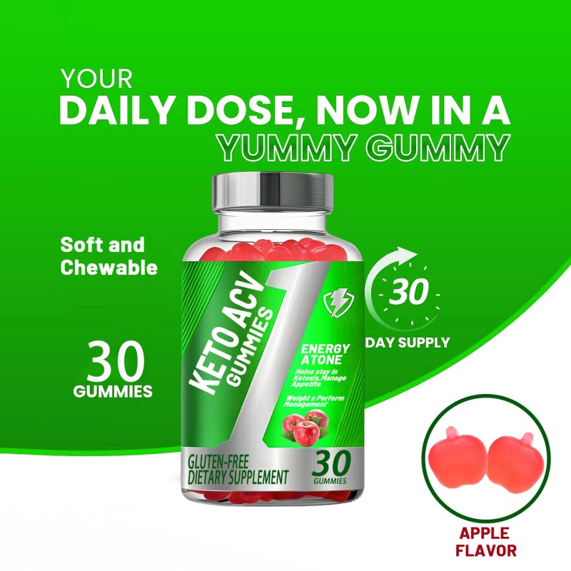 OEM Hot Selling Keto Organic Apple Cider Vinegar Herbal Supplements for Weight &Appetite Management