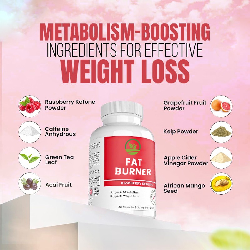 OEM Fat Burner Slimming Capsules Loss Weight Capsules Slimming Capsules Dietary Supplement Improve Metabolic Effective Fat Burn