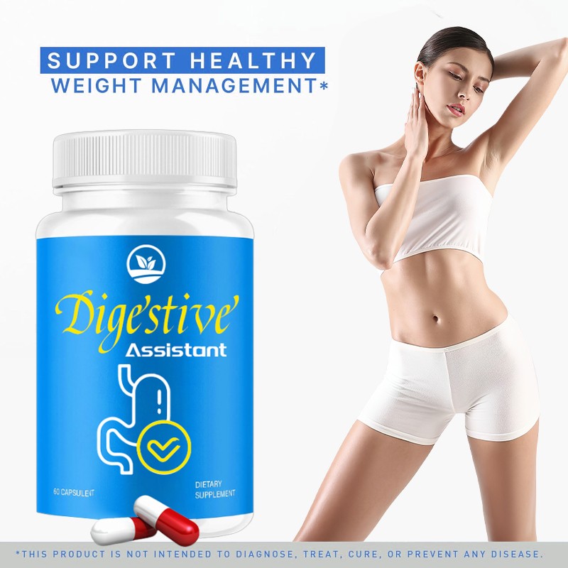OEM  Private Label Digestive Assistant Capsules - Natural Gut Wellness Support for Adults Digestive Support Supplement