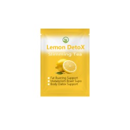 OEM Lemon Detox Slimming Tea Mix Herbal Fast Slimming Fit Tea Flat Tummy Metabolism-Boosting Detox Diet Tea for Digestive Health
