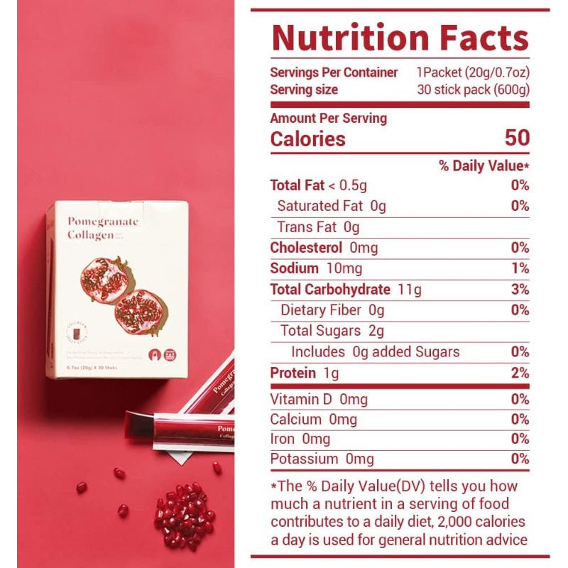 OEM Private Label Pomegranate Collagen Jelly Stick Enzyme Slimming Jelly Diet Beauty Collagen Jelly Stick Herbal Supplements