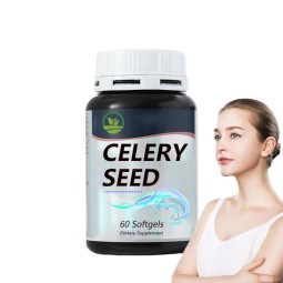 OEM Factory Supply Vegan Celery Seed Softgels Capsules - Urinary Tract Health & Antioxidant Support Supplements