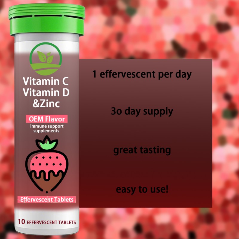 OEM Weight Digestive Detox Cleanse Drink Slimming -  Healthy Green Tea Extract Effervescent Tablets