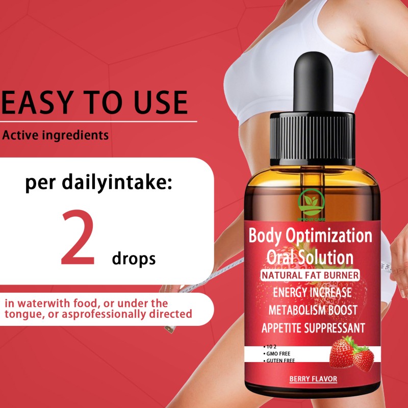 OEM Natural Fat Burner Green Tea Extract Keto Liquid Drops Support Body Antioxidant Green Tea Drops Liquid Supplement