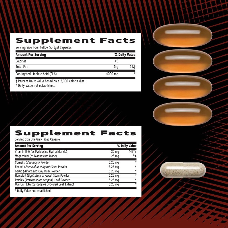 OEM Men's Ripped 4 - in - 1 Muscle Performance & Fat Burn Supplement Pack Wholesale Natural High-quality Male Capsules
