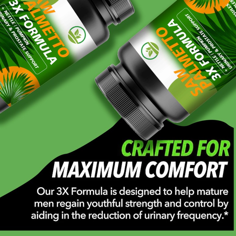 OEM Wholesale Saw Palmetto Capsules for Support Health Prostate Function Herbal Supplement Capsules Saw Palmetto Pills