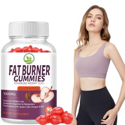 Multi-Benefit Gluten Free Apple Cider Vinegar Gummies 1000mg with B12, Weight Managenebt, Digestion & Energy Booster