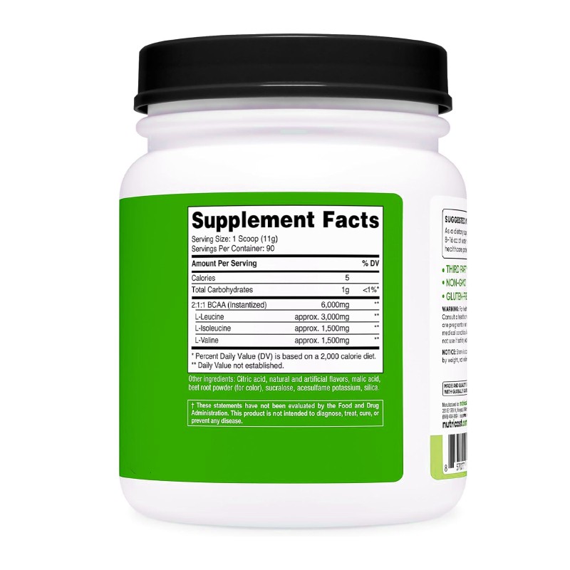 OEM Wholesale Price Vegan Herb Extract Amino Acid Supplement Manufacturers BCAA Drink Energy Drink Bulk 2:1:1 BCAA Powder