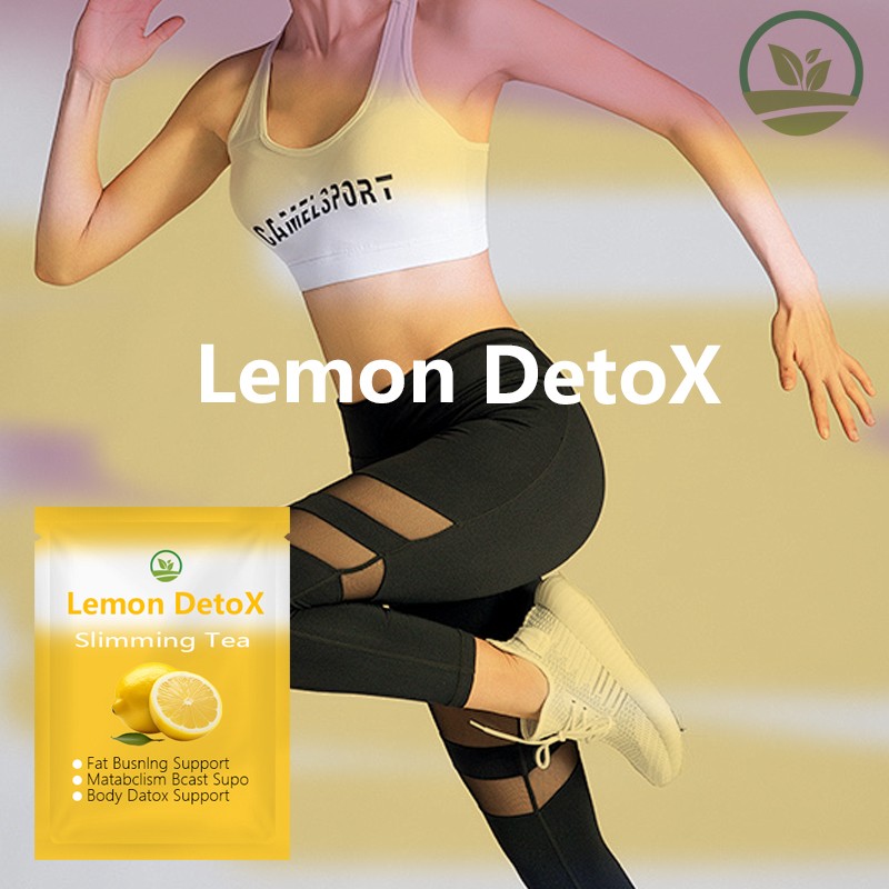 OEM Lemon Detox Slimming Tea Mix Herbal Fast Slimming Fit Tea Flat Tummy Metabolism-Boosting Detox Diet Tea for Digestive Health
