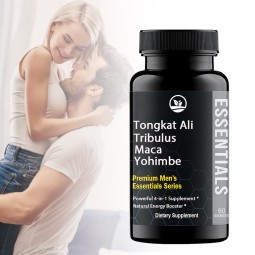 OEM Private Factory Tongkat Ali Dietary Supplement Natural Energy Booster for Adult Premium Men's Essentials Series Herbal