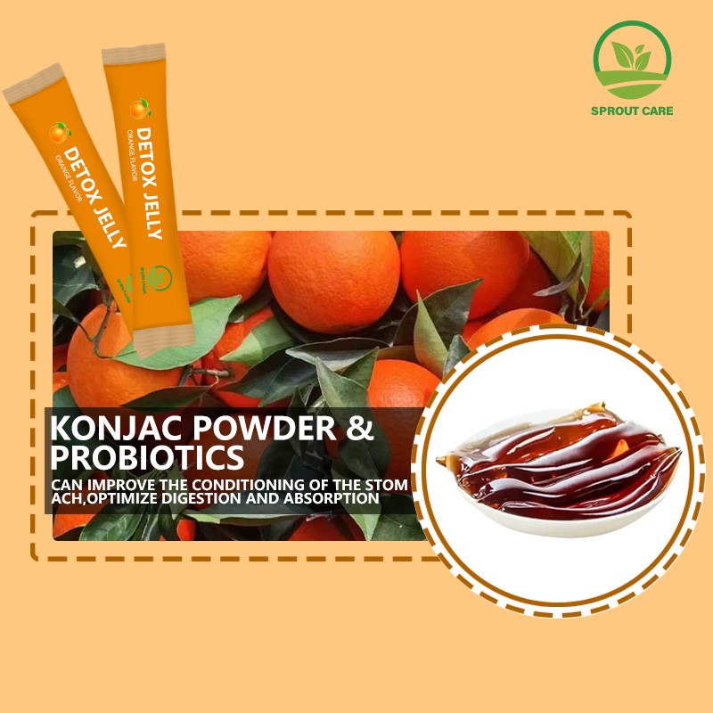 OEM Private Label Collagen Jelly for Slimming Detox Multi-Flavored Enzyme Jelly Supporting Metabolism Dietary Fiber Product