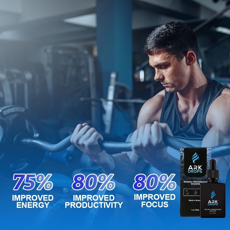 OEM/ODM/OBM Best Selling Daily Sports Supplement Workout Oral Liquid Natural Performance Booster Energy Ark Drops for Adults