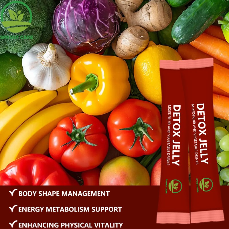 Private Label OEM Collagen Slimming Detox Jelly - Multi Flavor Enzyme Jelly for metabolism support