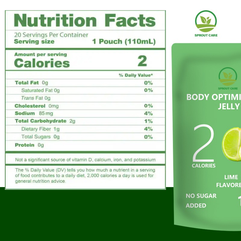 Flavored Wellness Jelly - Natural Fiber Formula with Digestive Support