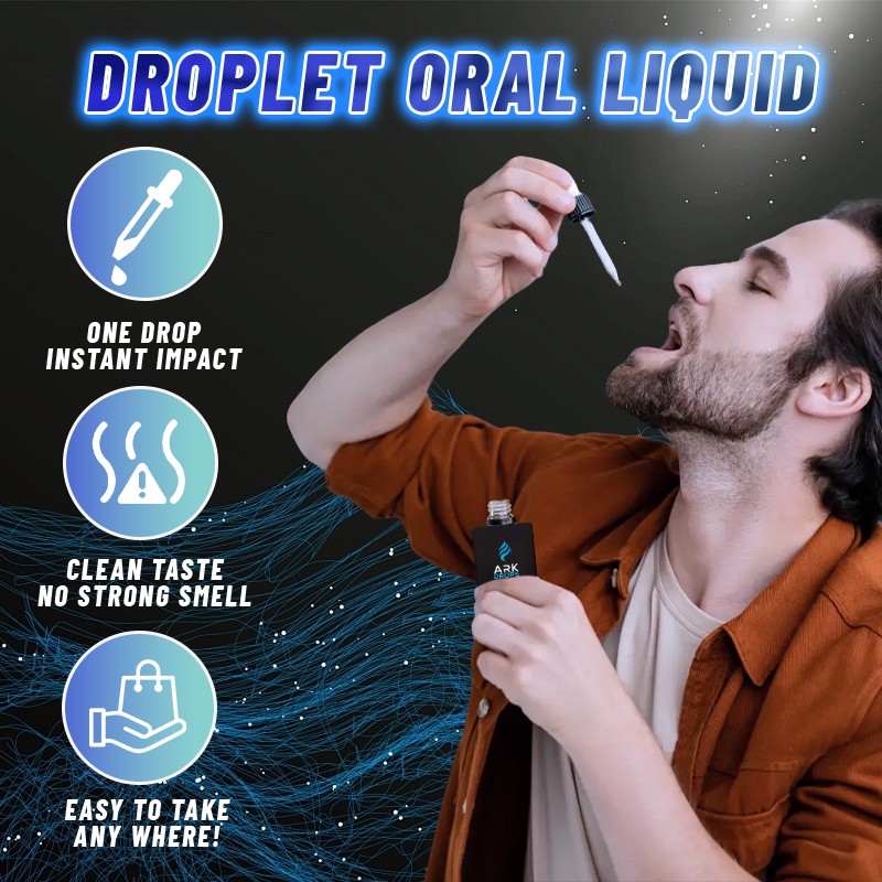 OEM/ODM/OBM Best Selling Daily Sports Supplement Workout Oral Liquid Natural Performance Booster Energy Ark Drops for Adults