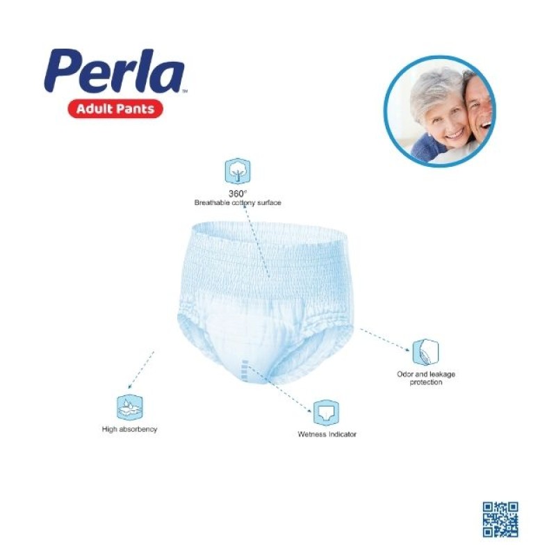 Adult Diapers Manufacturer - PERLA Wholesale Disposable Japanese SAP Turkey