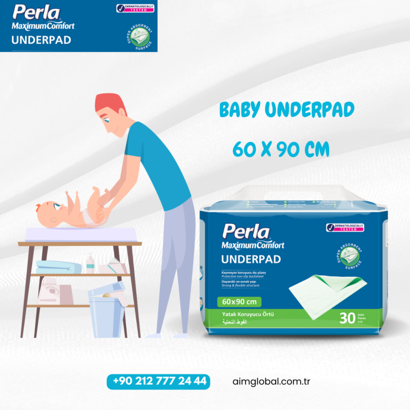 Adult Diapers Manufacturer - High Quality Underpad Soft Surface SAP Wholesale