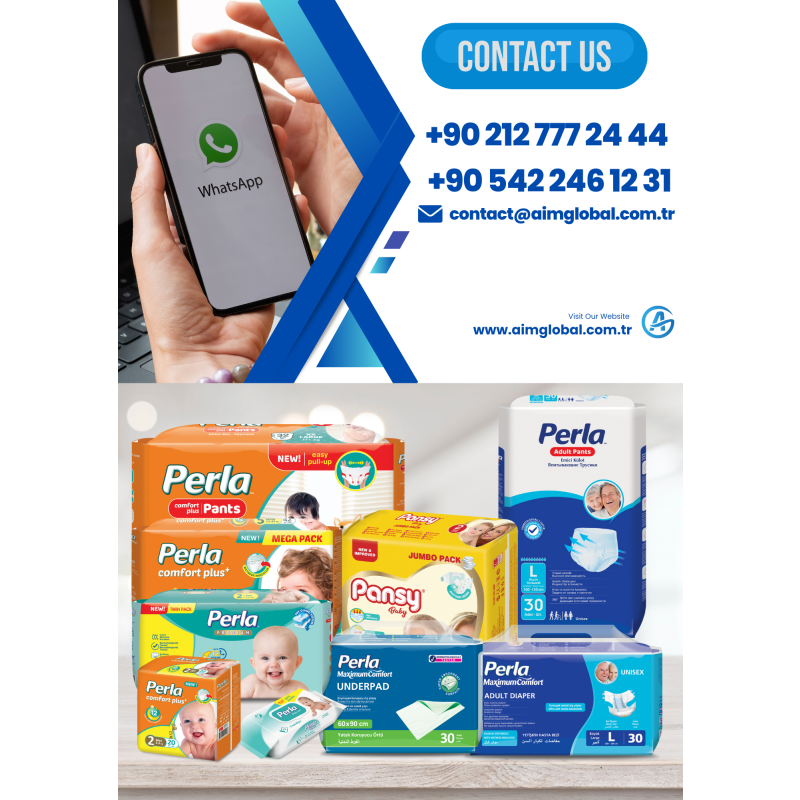 Adult Diapers Manufacturer - PERLA Pull-Up Disposable Underwear Leak Guard