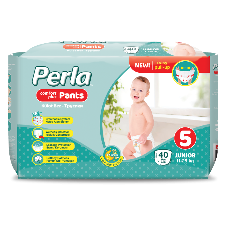Adult Diapers Manufacturer - PERLA Extra Large No.6 Pants Style Super Absorbent
