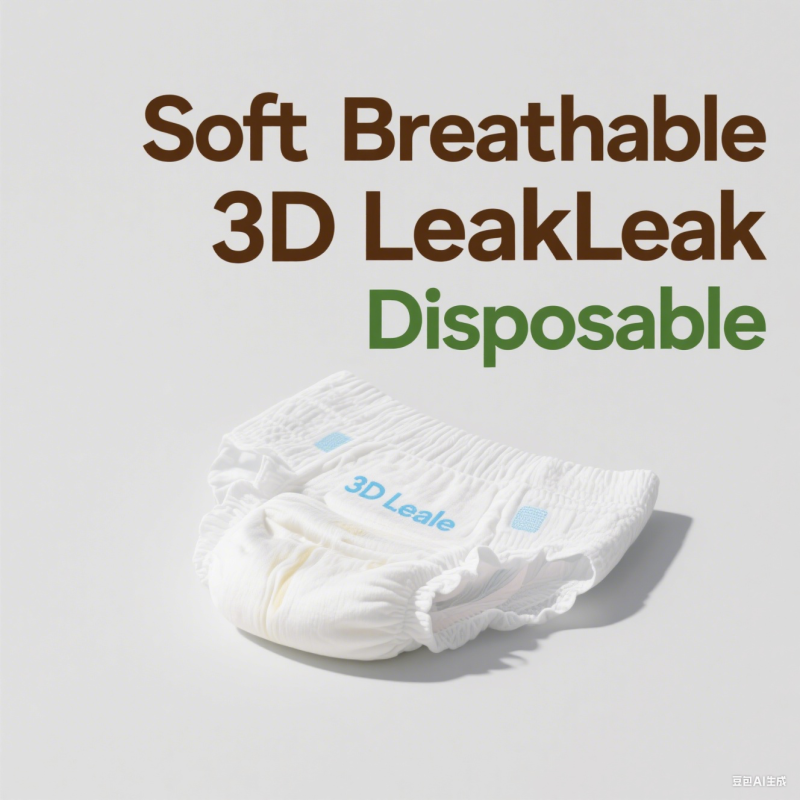 Baby Diaper Factory - Best Sell Cotton 3D Leak Guard Infants Nappies