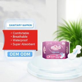 Sanitary Napkin Factory - 2025 Customization 260mm Waterproof Cotton Ultra-Thin