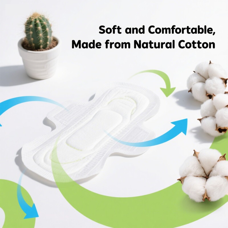 Sanitary Napkin Manufacturer - Wholesale Natural Cotton Ultra-Thin Menstrual