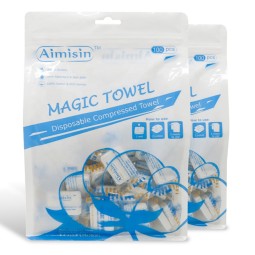 Compressed Towel Manufacturer - Durable Biodegradable Magic Cotton Towels 90gsm