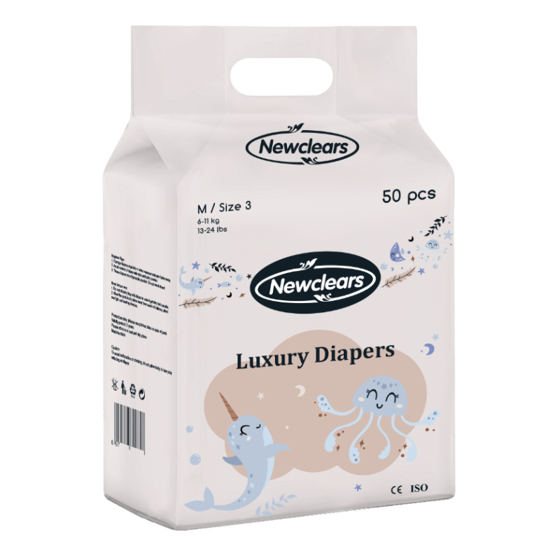 Baby Diaper Manufacturer - Custom Logo Luxury Clean New Born 6-12 Months
