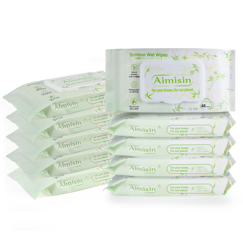 Wet Wipes Manufacturer - Custom Biodegradable Organic Private Label Bamboo