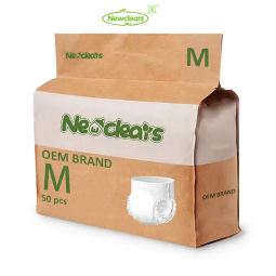 Baby Diapers Manufacturer - Wood Pulp Pull-up Organic Private Label Bamboo Pulp