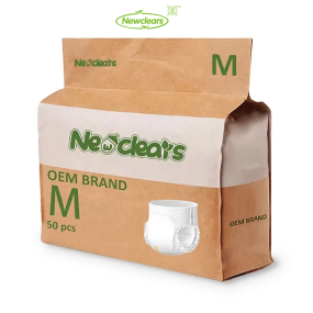 Baby Diapers Manufacturer - Wood Pulp Pull-up Organic Private Label Bamboo Pulp