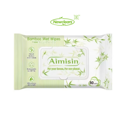 Baby Wipes Manufacturer - Bamboo Organic 99% Water Biodegradable Custom