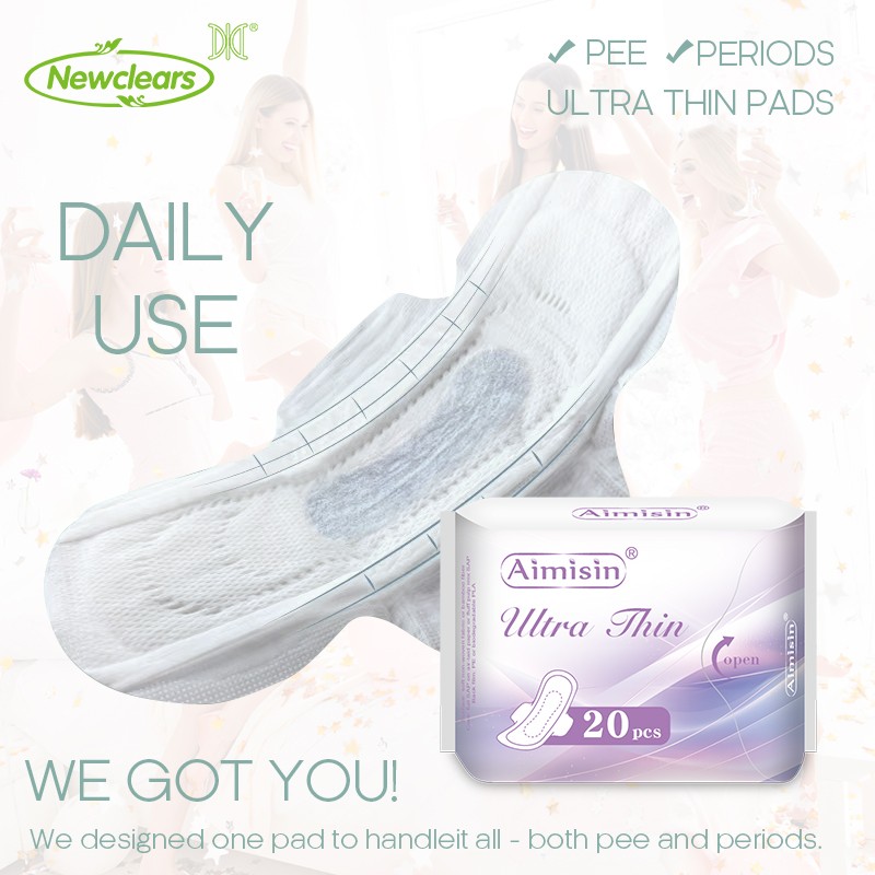 Sanitary Pads Manufacturer - OEM Organic Eco-friendly Cotton Night Use Heavy Flow